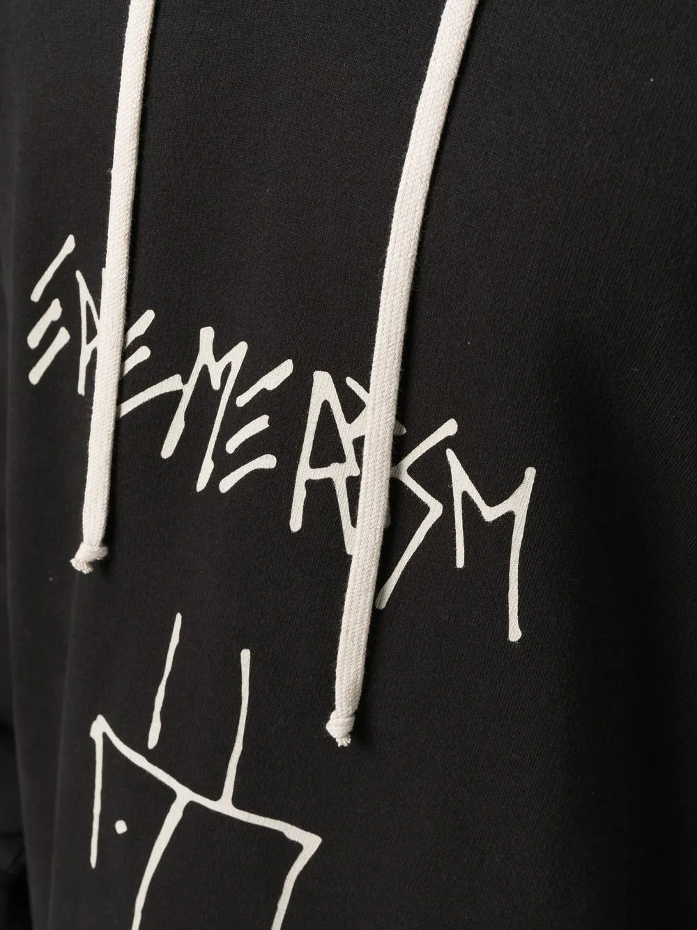 Rick Owens DRKSHDW graphic-print organic-cotton Hoodie - Farfetch