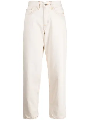 R13 paint-splatter Flared Trousers | Neutrals | FARFETCH GE