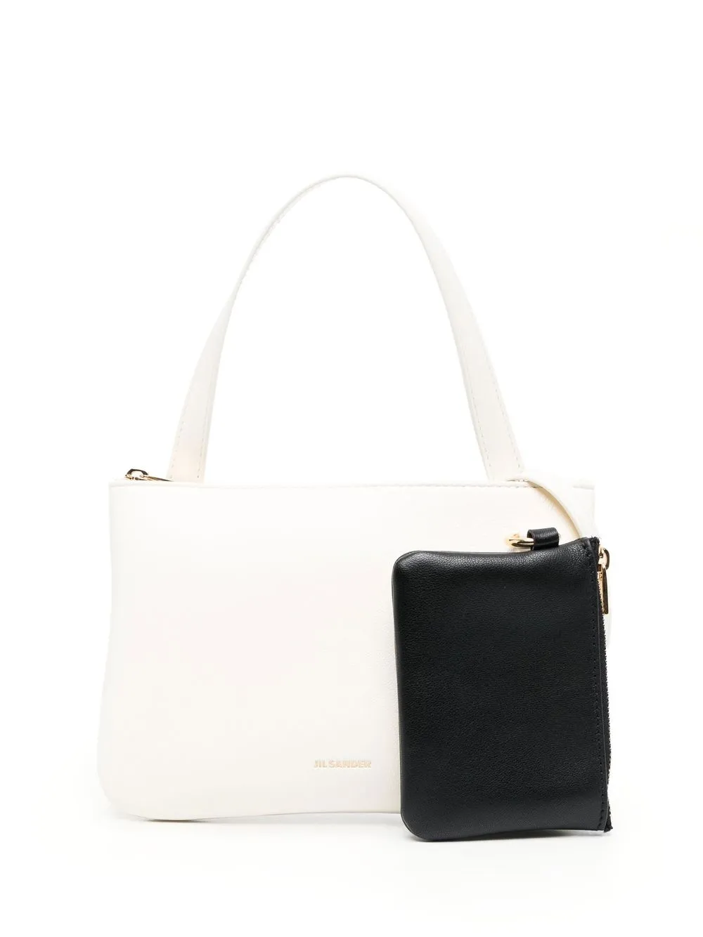 

Jil Sander bolsa crossbody con logo estampado - Blanco