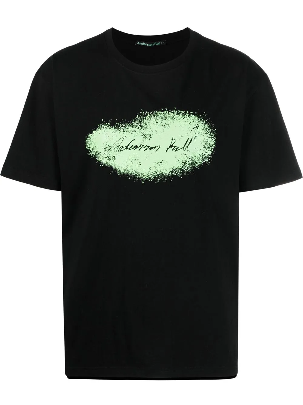 

Andersson Bell spray logo-print T-shirt - Black