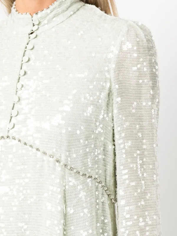 Erdem sequin outlet dress