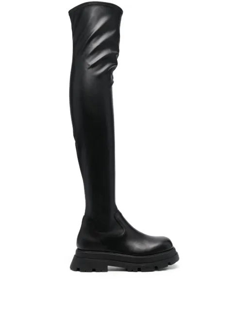 Ash - thigh-length boots