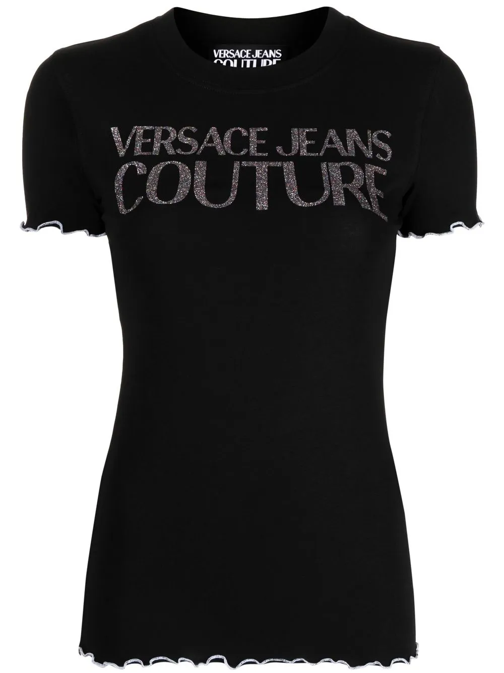 

Versace Jeans Couture logo-print short-sleeve T-shirt - Black