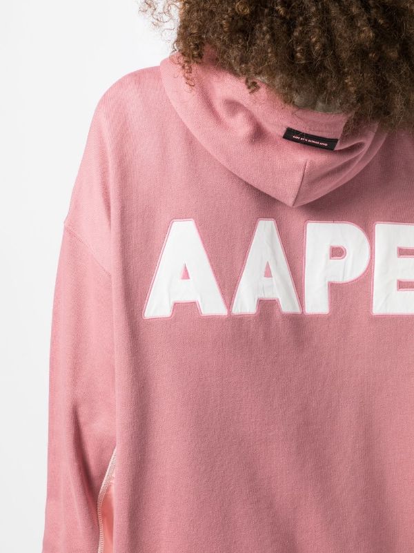 AAPE BY ABATHING APE ピンク　パーカー