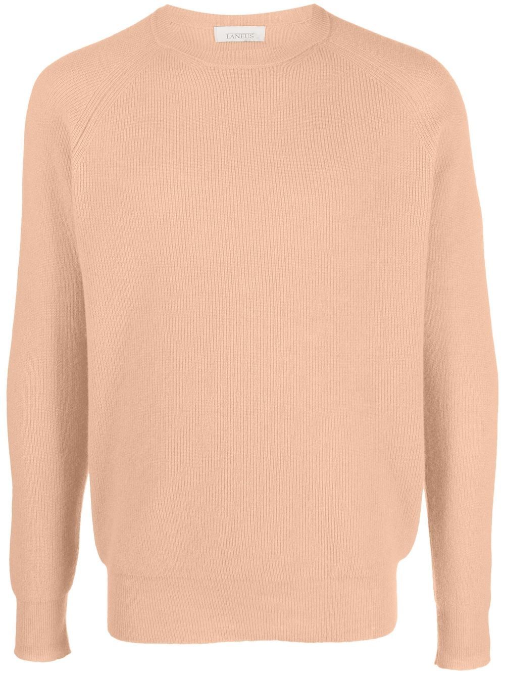 

Laneus ribbed merino-jumper jumper - Brown