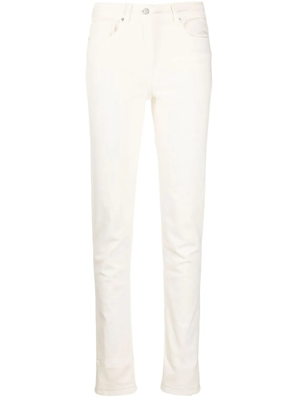 

Fabiana Filippi turn-up cuff slim-fit jeans - Neutrals