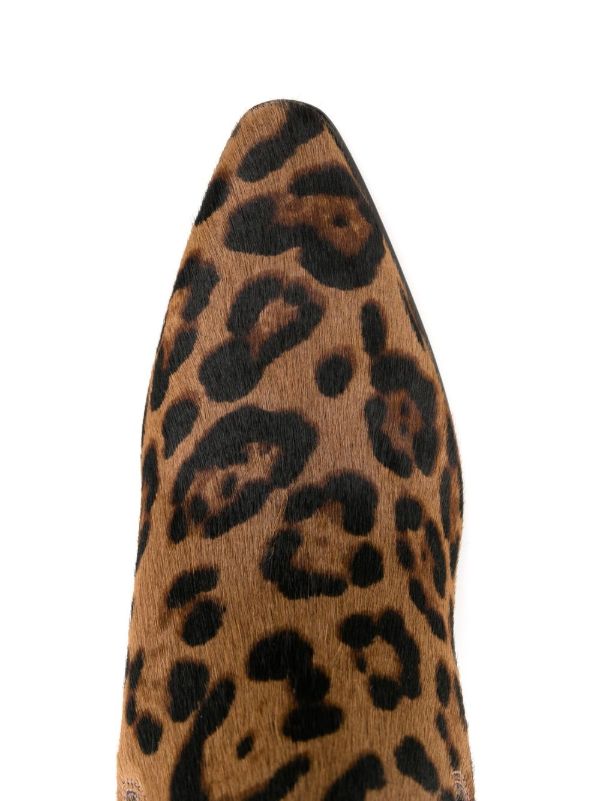 Kurt geiger 2025 leopard print boots