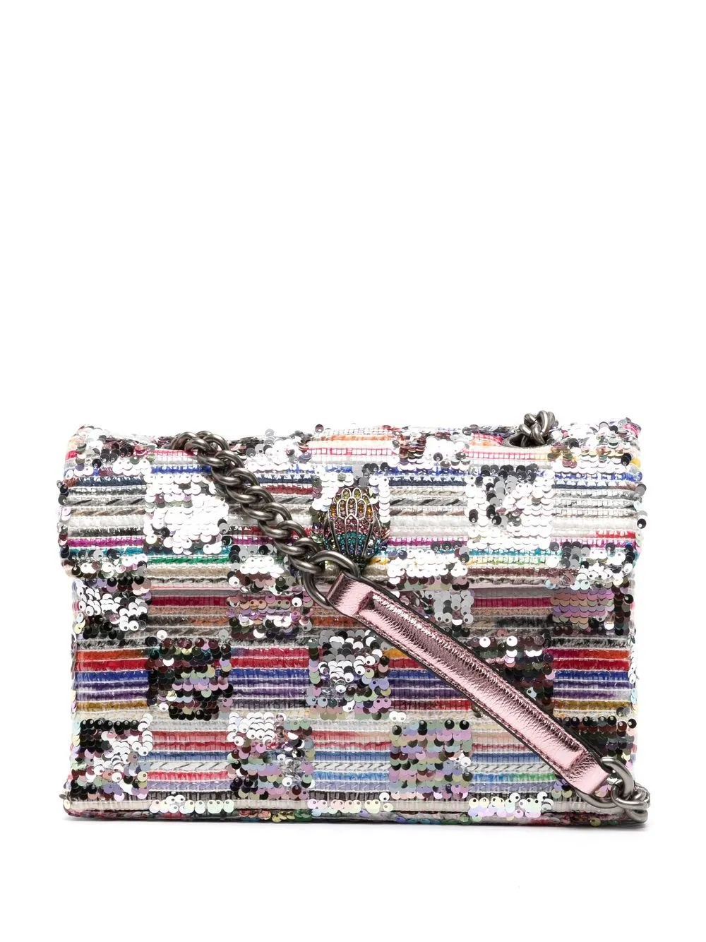 

Kurt Geiger London Kensington tweed crossbody bag - Multicolour