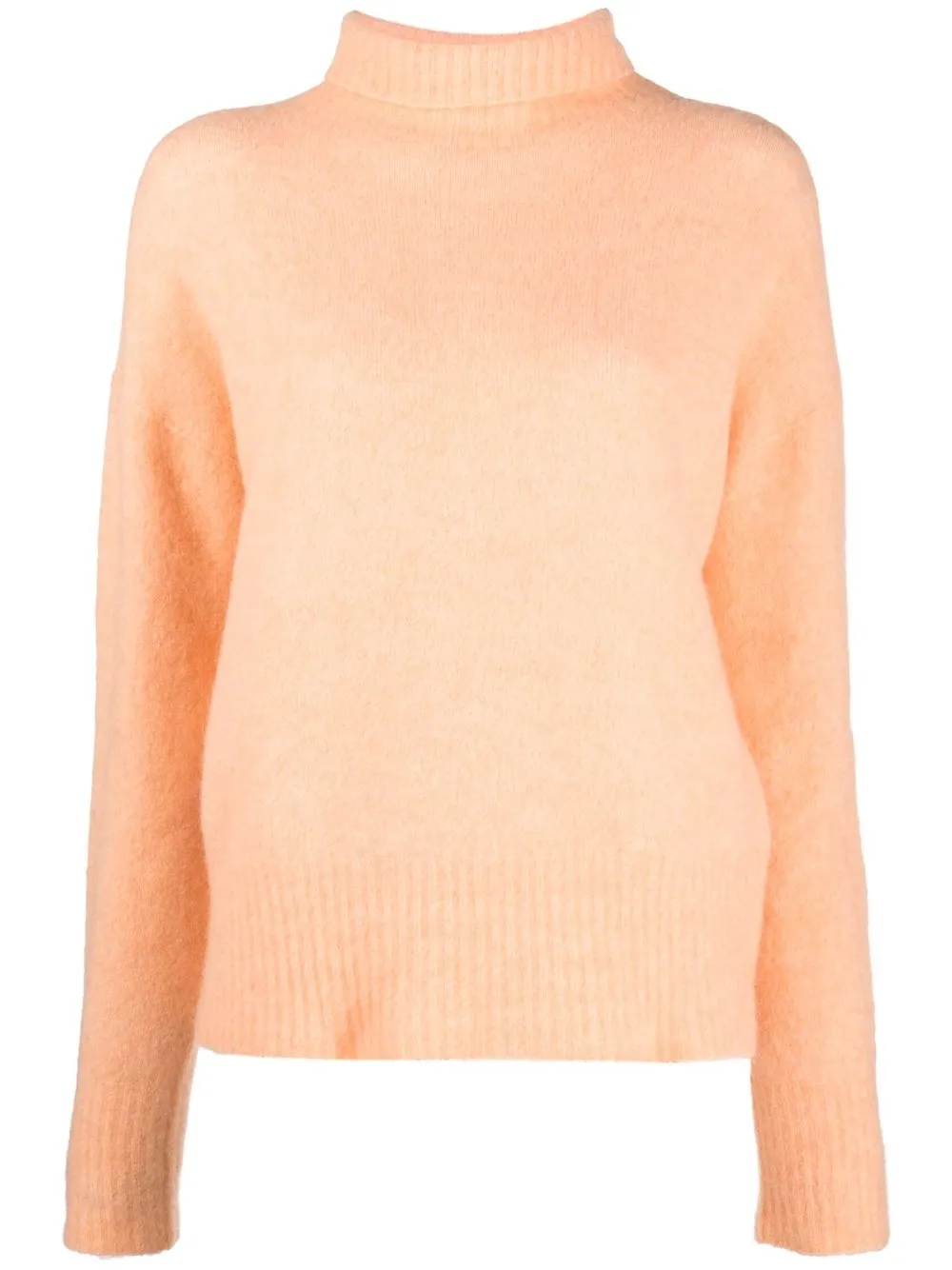 

Alysi merino-wool knit jumper - Orange