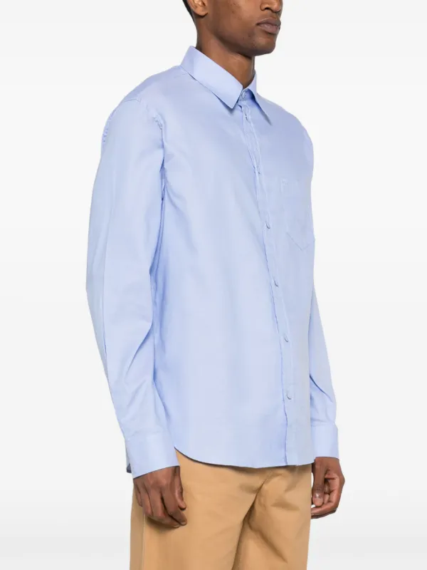 Gucci ダブルG ロゴ シャツ | ブルー | FARFETCH JP