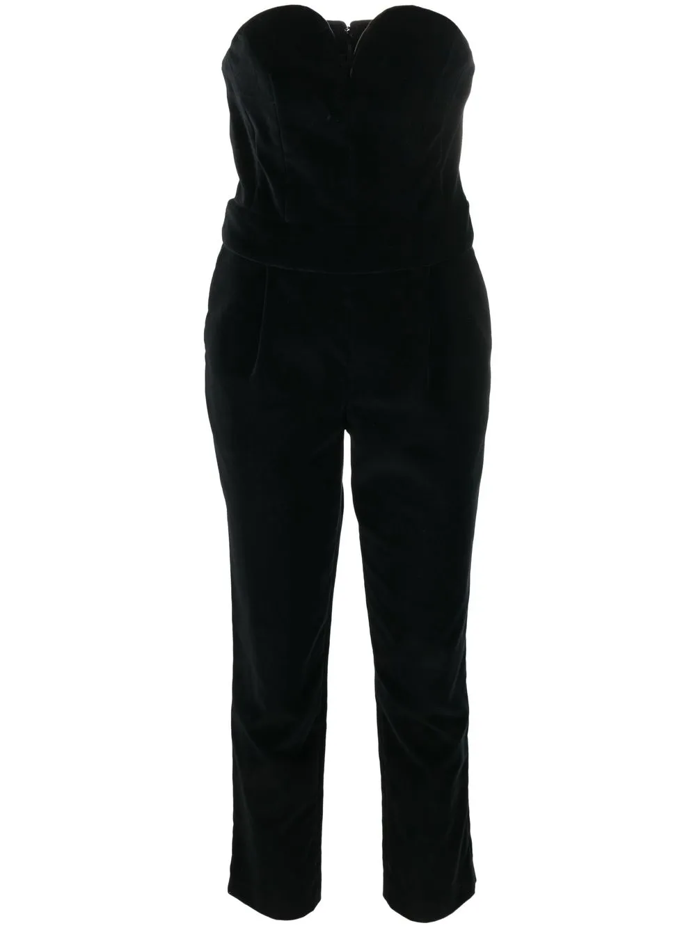

Blazé Milano jumpsuit con escote corazón - Negro