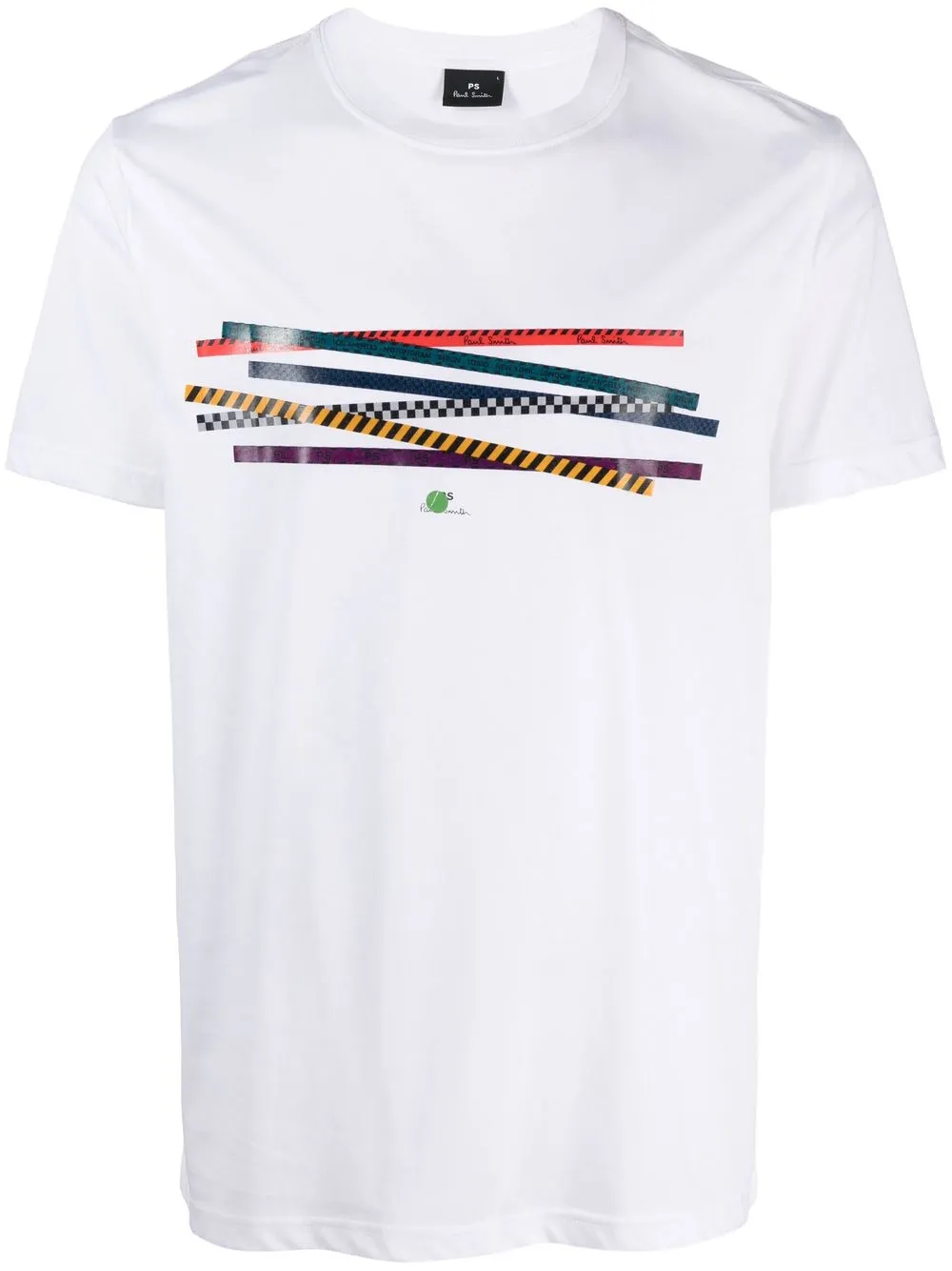 

PS Paul Smith playera con logo estampado - Blanco