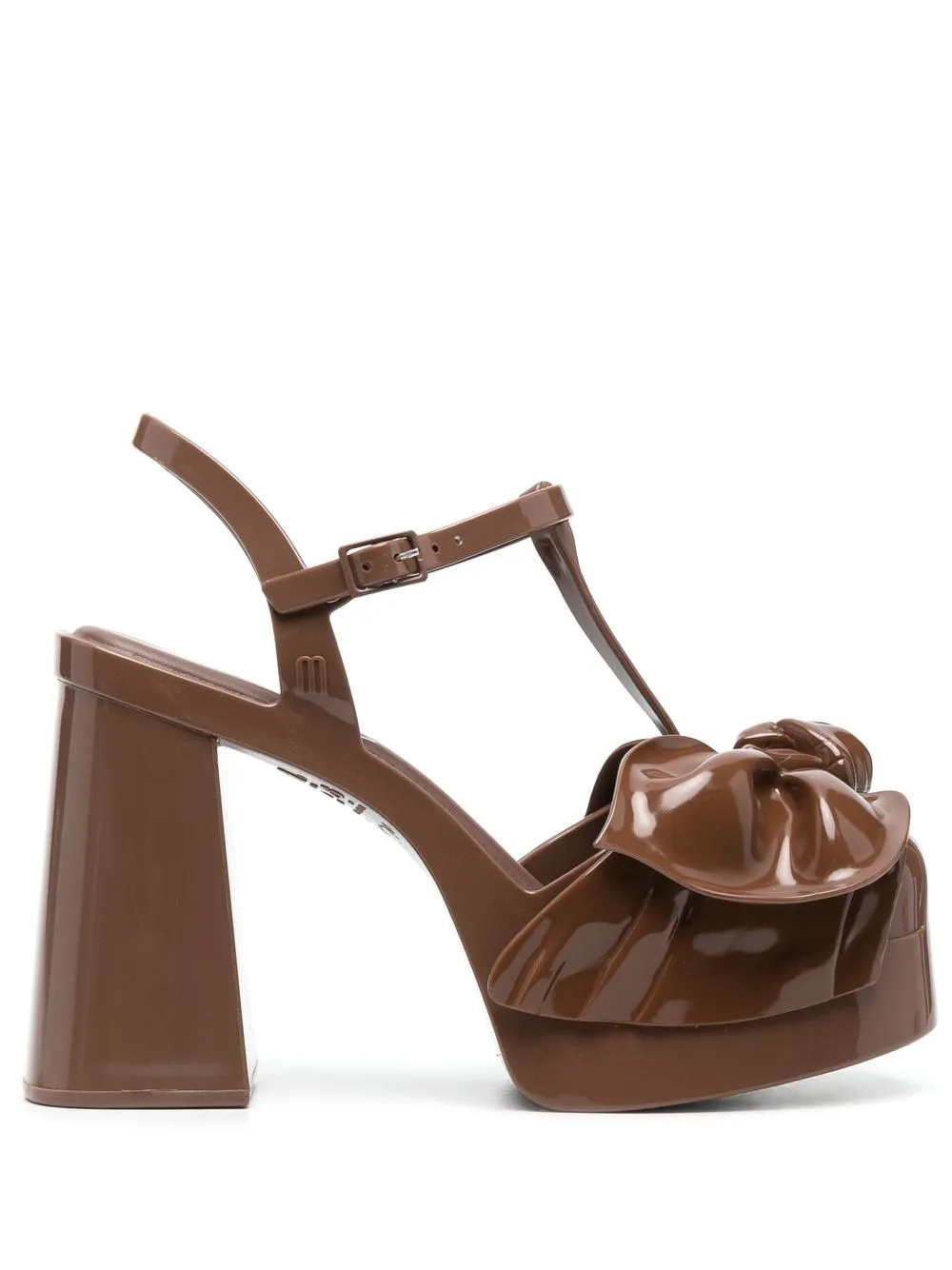 

Viktor & Rolf x Melissa bow-detail 100mm heel sandals - Brown