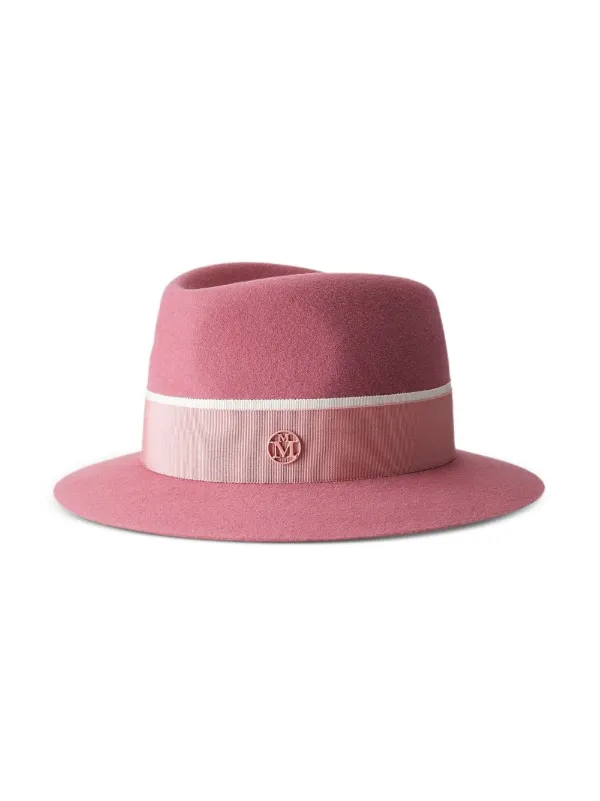 Maison Michel André トリルビーハット | ピンク | FARFETCH JP