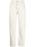 YMC Tearaway tapered jeans - White