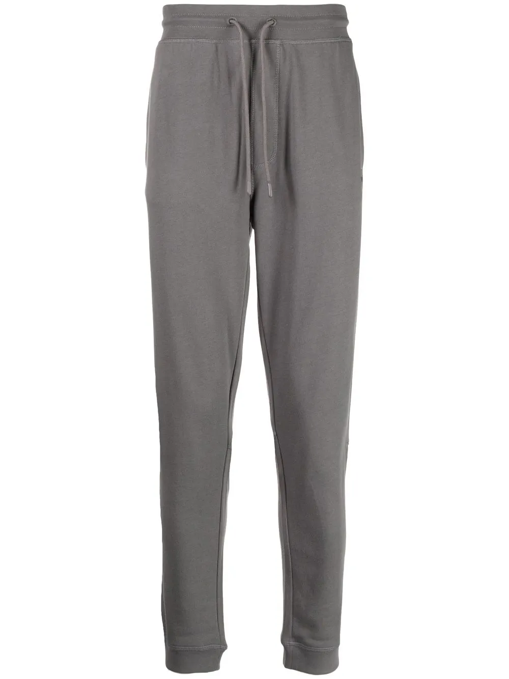 

BOSS embroidered-logo detail trousers - Grey