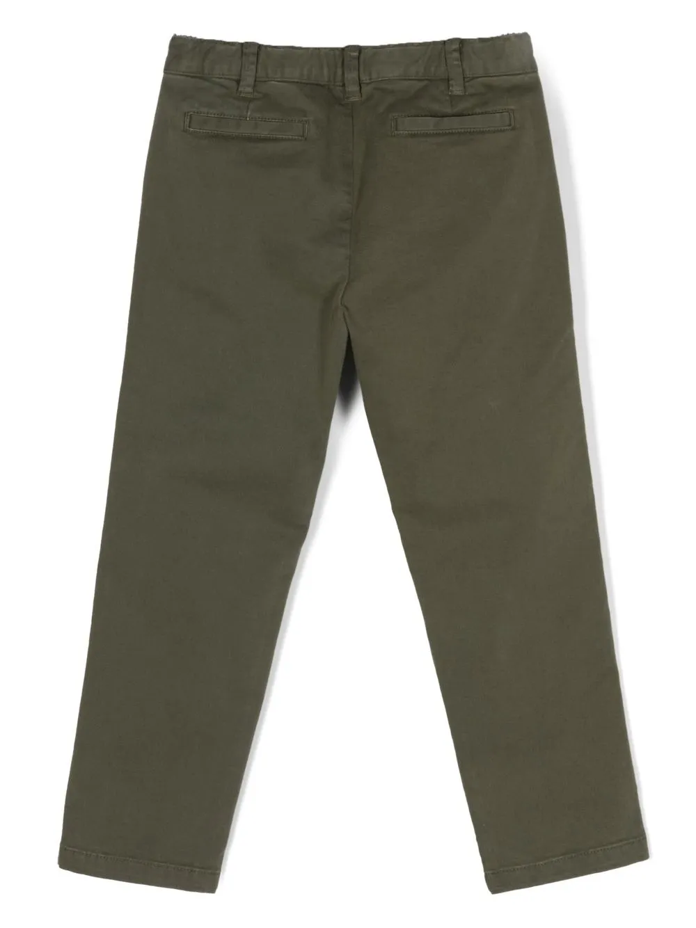 Aspesi Kids Chino met logopatch - Groen