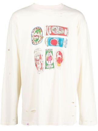 Charles Jeffrey Loverboy プリント ロングTシャツ - Farfetch