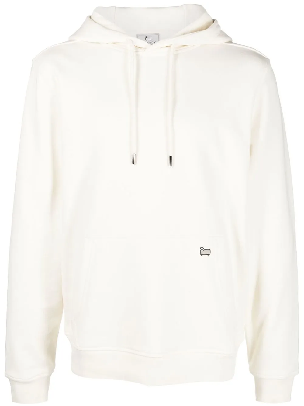 

Woolrich hoodie con logo bordado - Neutro