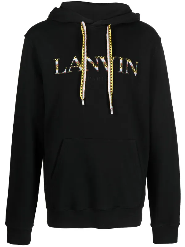 Lanvin ロゴ パーカー | ブラック | FARFETCH JP