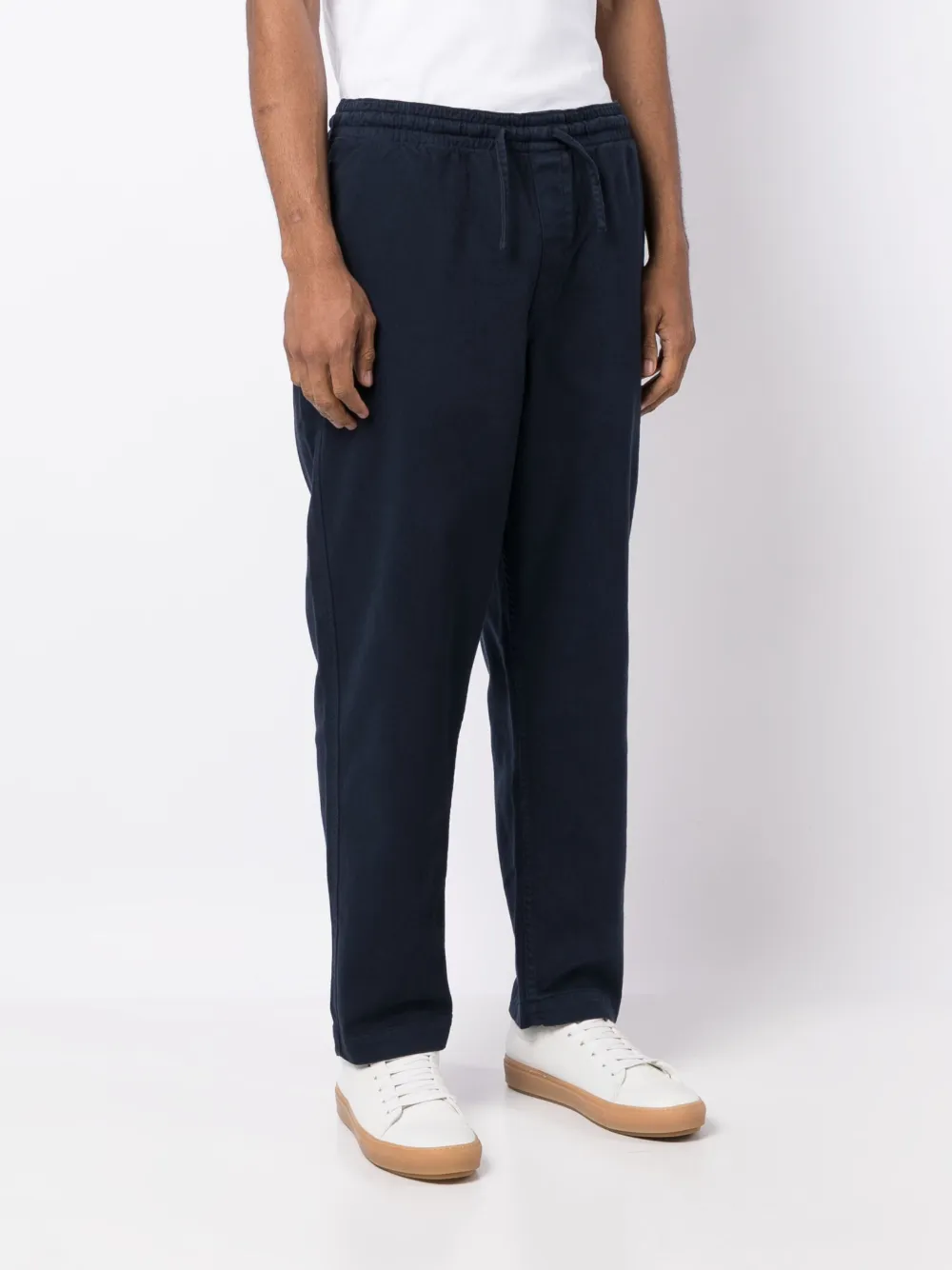 Shop Ymc You Must Create Alva Drawstring Skater Trousers In Blue