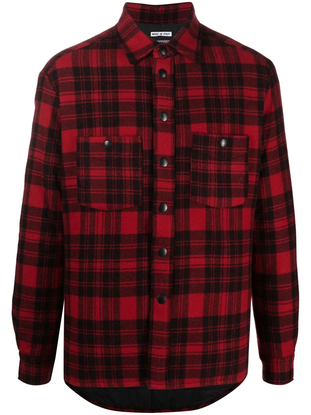 

Destin check-pattern flannel shirt - Red