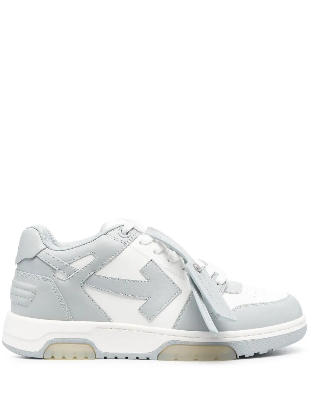 

Off-White Arrows motif lace-up sneakers - Blanco