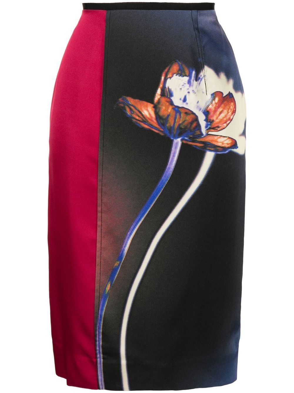 Image 1 of Paul Smith floral-print midi skirt