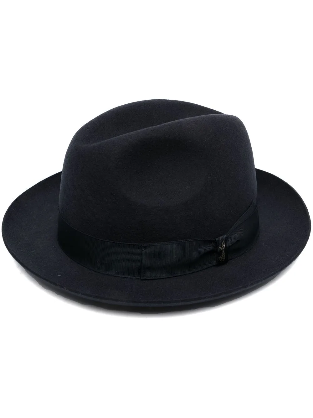 

Borsalino sombreros fedora con ribete de cinta - Azul