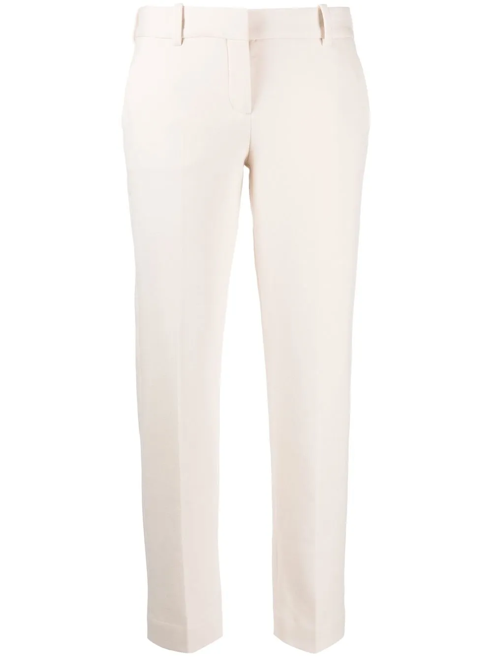 

Circolo 1901 straight-leg stretch-cotton trousers - Neutrals