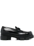 Givenchy embossed-logo loafers - Black