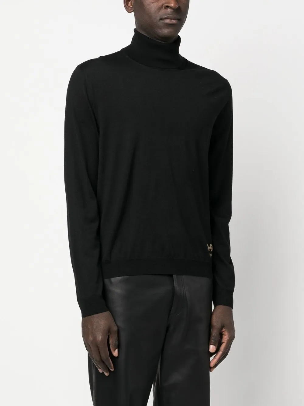 Shop Gucci Horsebit-motif Wool Jumper In Black