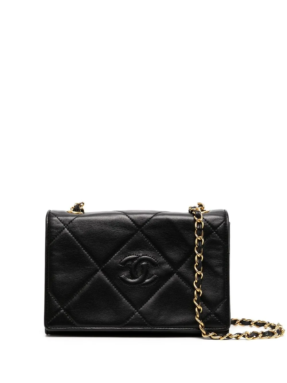 

Chanel Pre-Owned bolsa de hombro Full Flap 1985-1990 - Negro