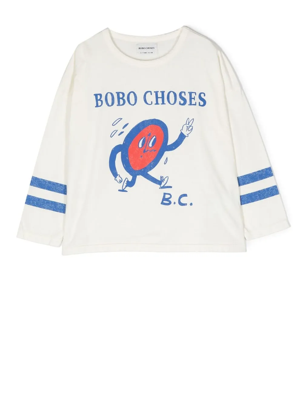 

Bobo Choses playera manga larga con estampado gráfico - Neutro