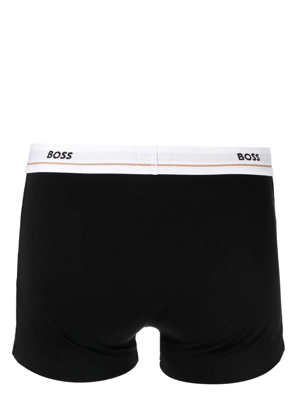 Hugo Boss Logo-waistband Boxer Pack In Black