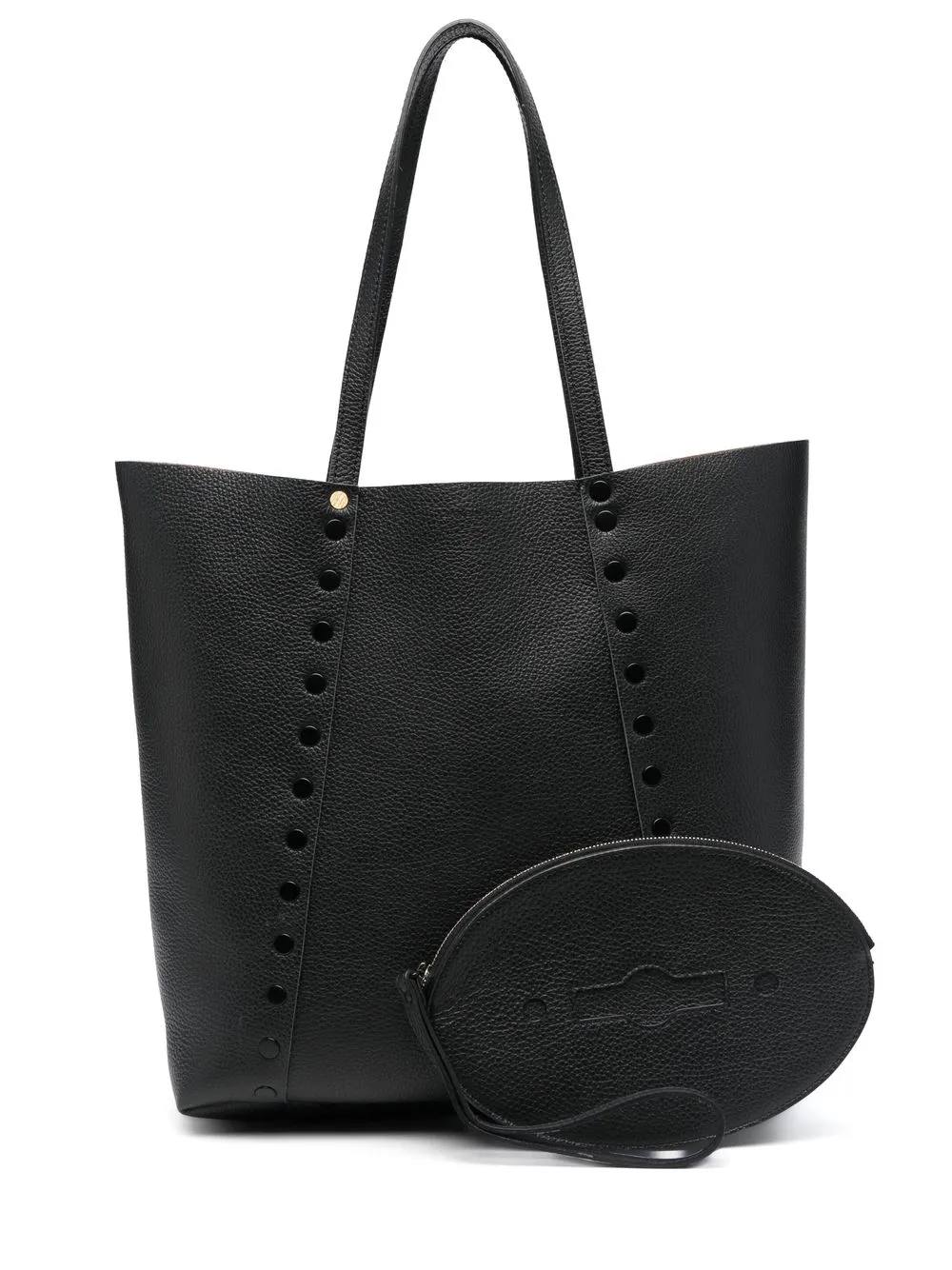 

Zanellato bolsa de hombro texturizado - Negro