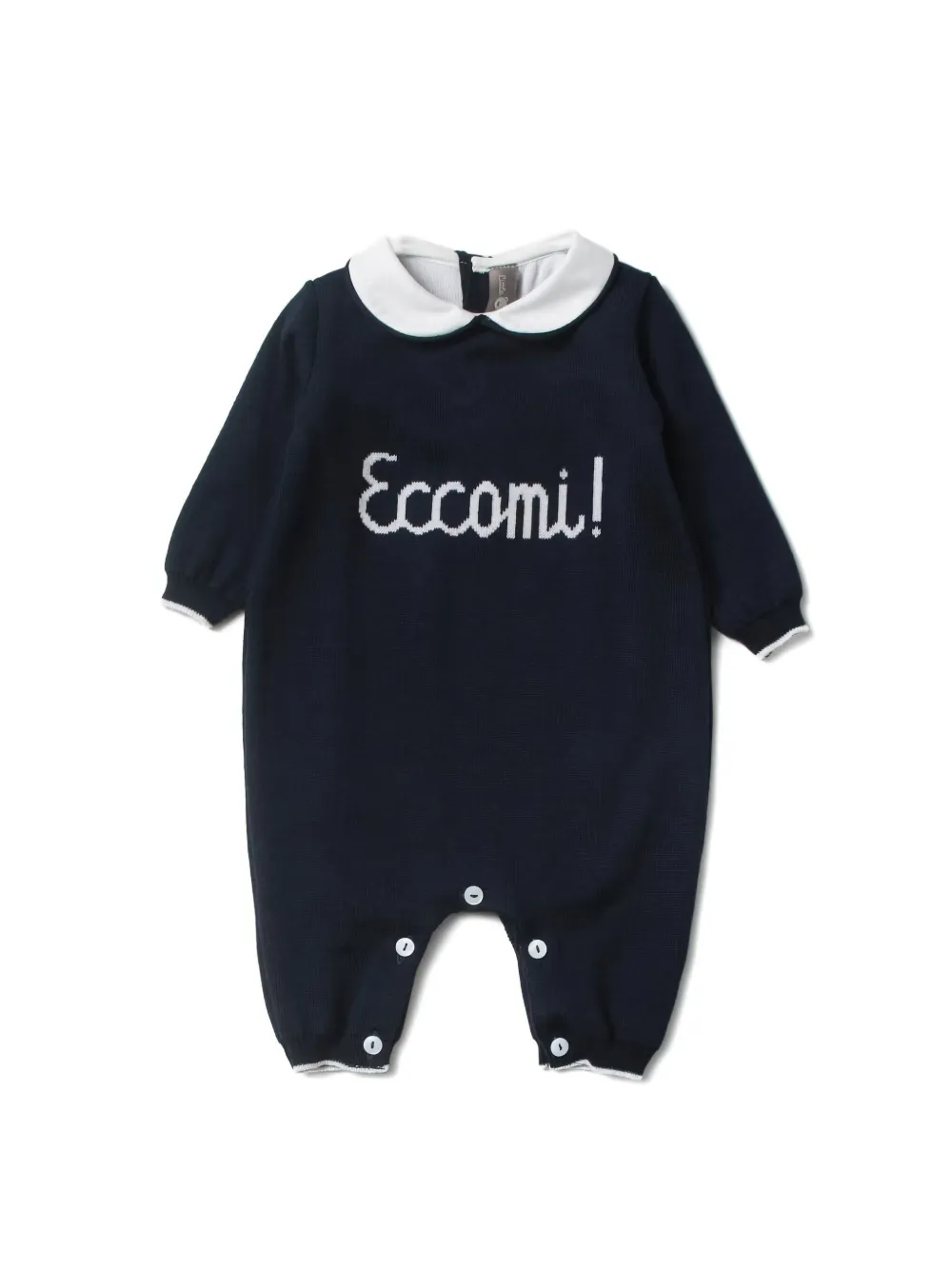 Little Bear peter-pan collar embroidered romper | Rompers | Image 2