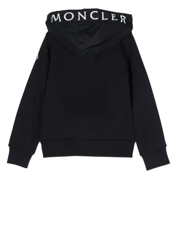 Moncler Enfant モンクレール・アンファン ロゴトリム パーカー - FARFETCH