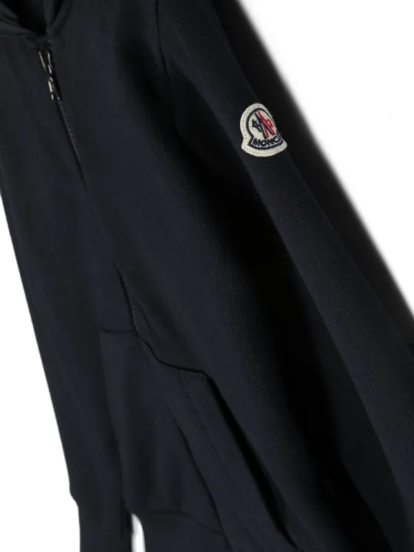 Moncler Enfant モンクレール・アンファン ロゴトリム パーカー - FARFETCH