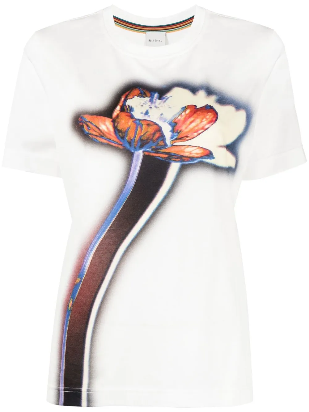 

Paul Smith playera con estampado del logo - Blanco