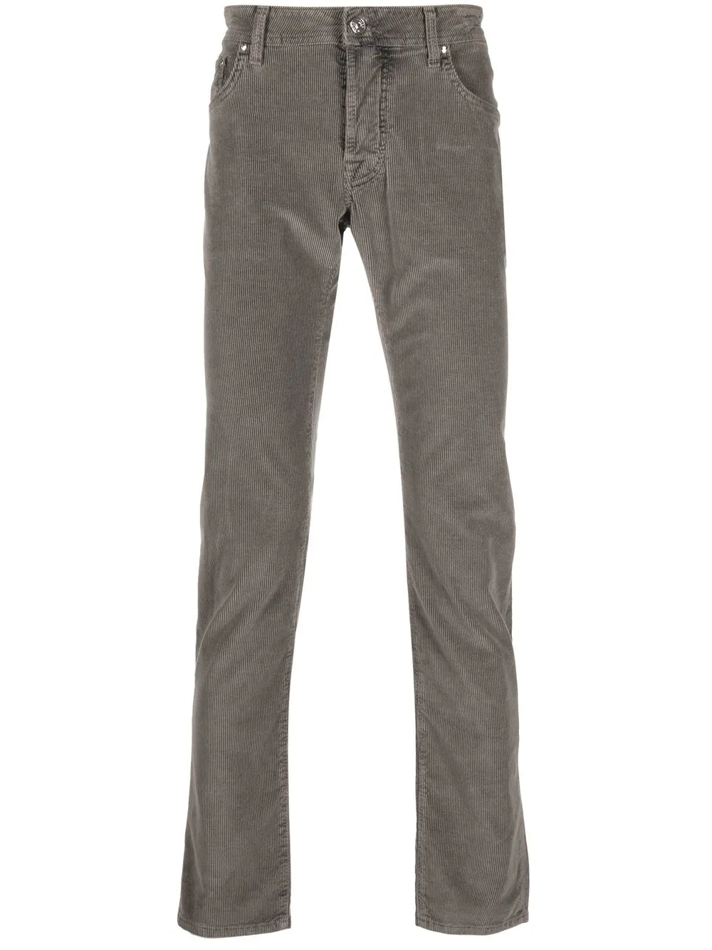 

Jacob Cohen pantalones rectos con bolsillos - Gris