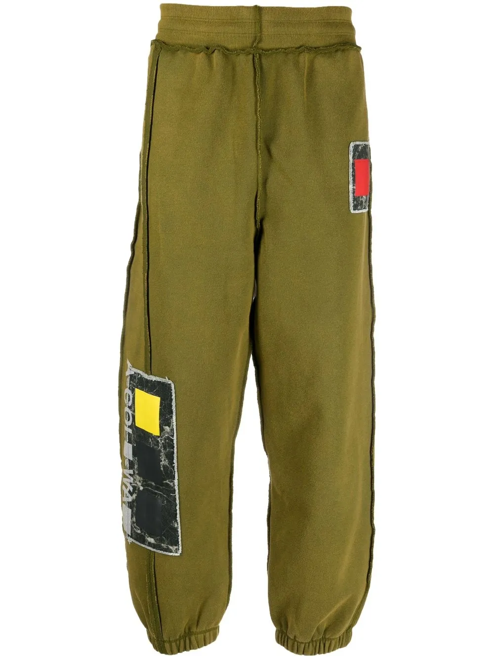 

A-COLD-WALL* pants Cubist con parche bordado - Verde