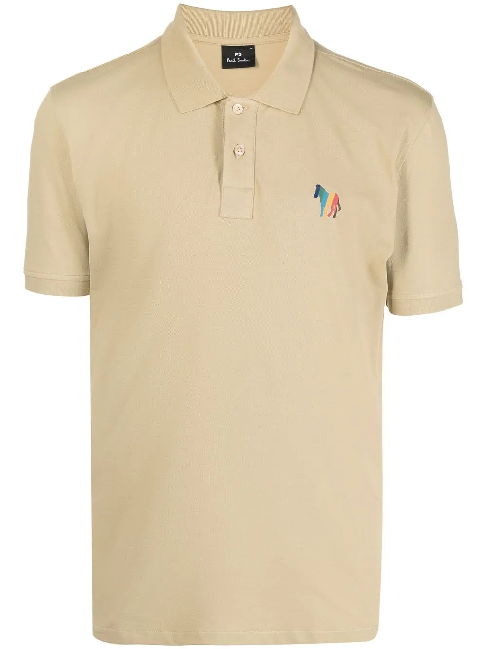 

PS Paul Smith playera tipo polo con logo bordado - Verde