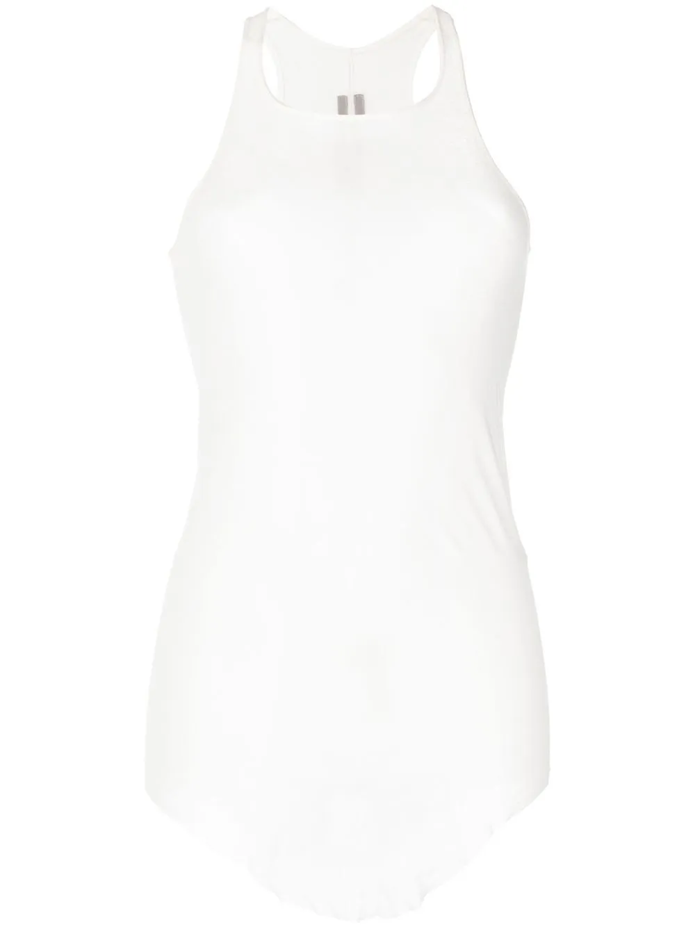 

Rick Owens curved-hem tank top - Neutrals