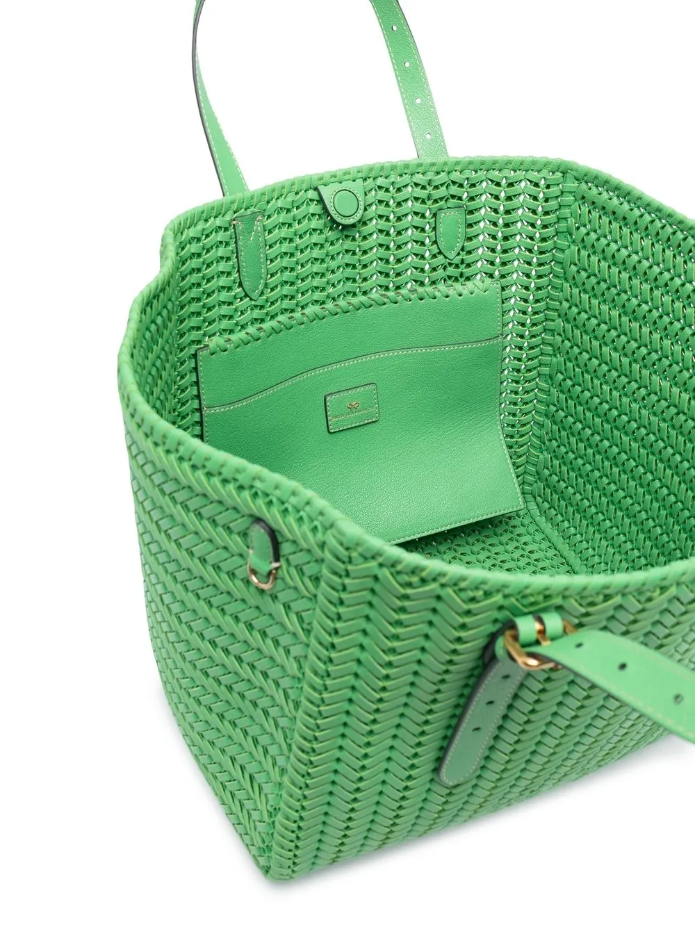 Anya Hindmarch Neeson Square handwoven Tote Farfetch