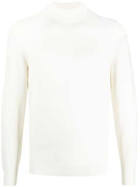 Drumohr Suéter Dolcevita de lã merino