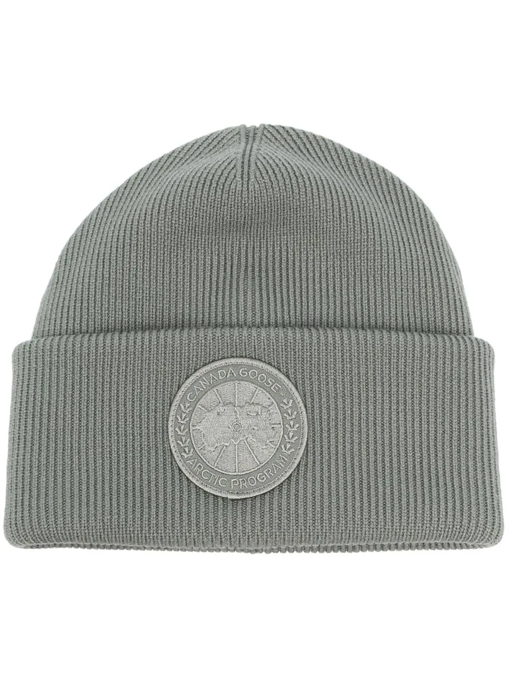 

Canada Goose gorro con parche del logo - Verde