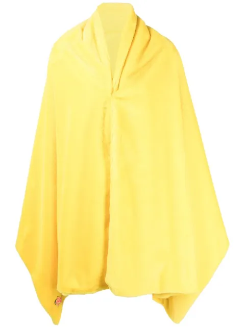 STYLAND embroidered-logo cape coat