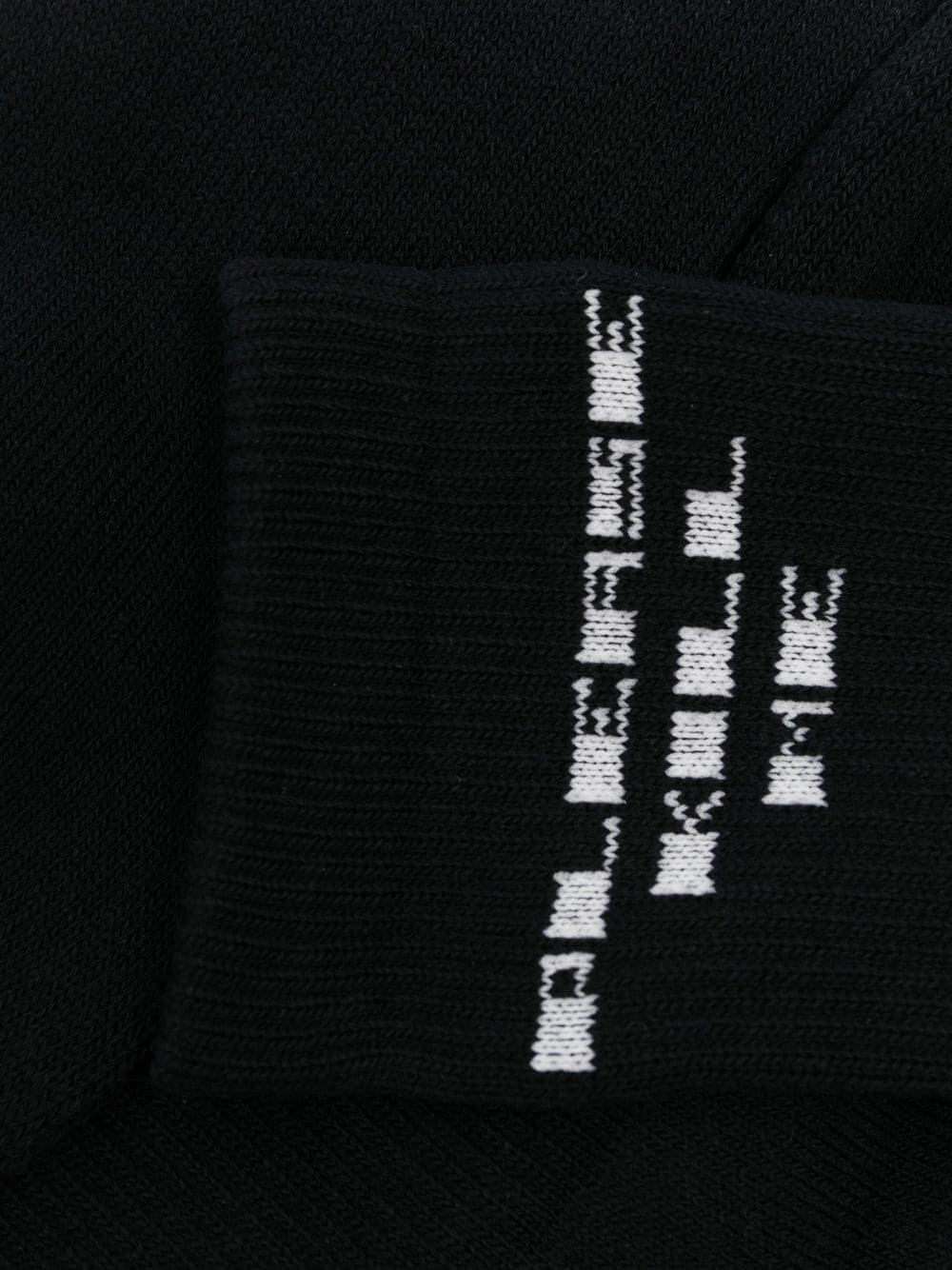 Rick Owens DRKSHDW intarsia-logo Socks - Farfetch