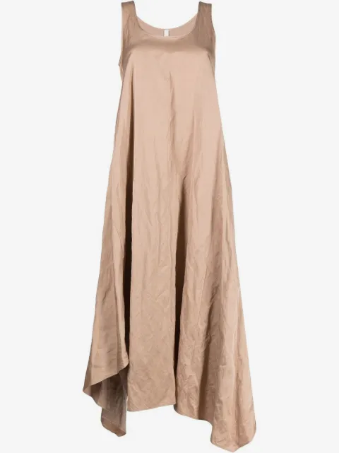 Forme D'expression belted asymmetric-hem dress